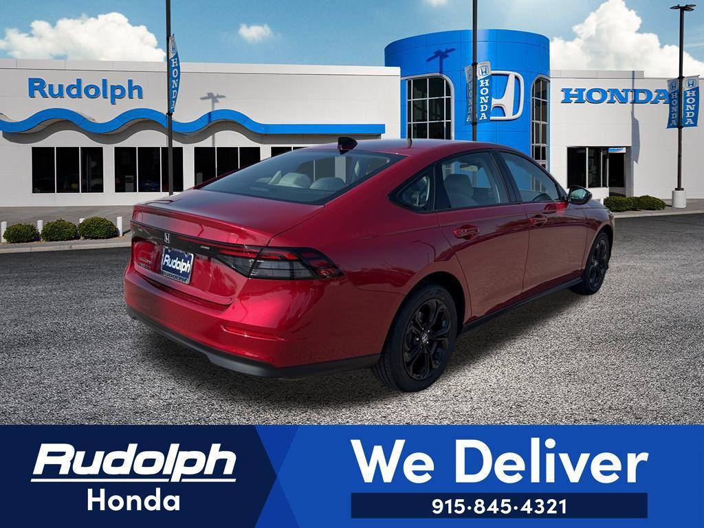 new 2025 Honda Accord car, priced at $32,165