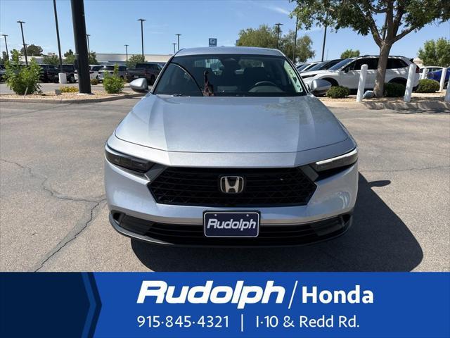 new 2025 Honda Accord car, priced at $29,445
