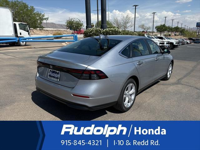 new 2025 Honda Accord car, priced at $29,445