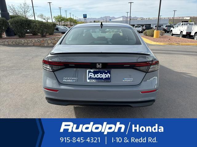 new 2025 Honda Accord Hybrid car, priced at $35,260