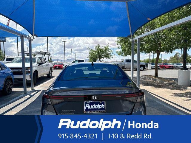 new 2025 Honda Accord car, priced at $29,445
