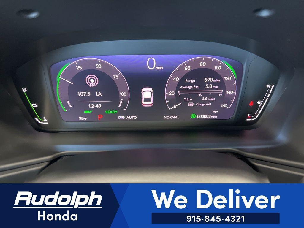 new 2025 Honda Accord Hybrid car, priced at $35,305