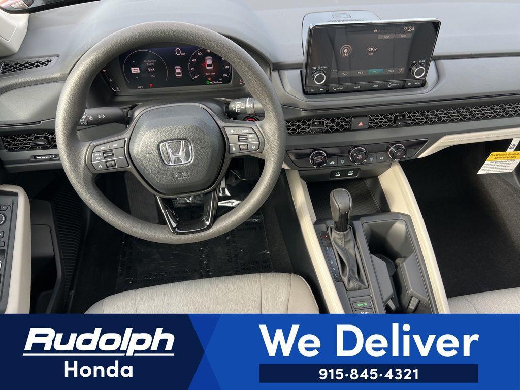 new 2025 Honda Accord car, priced at $29,900