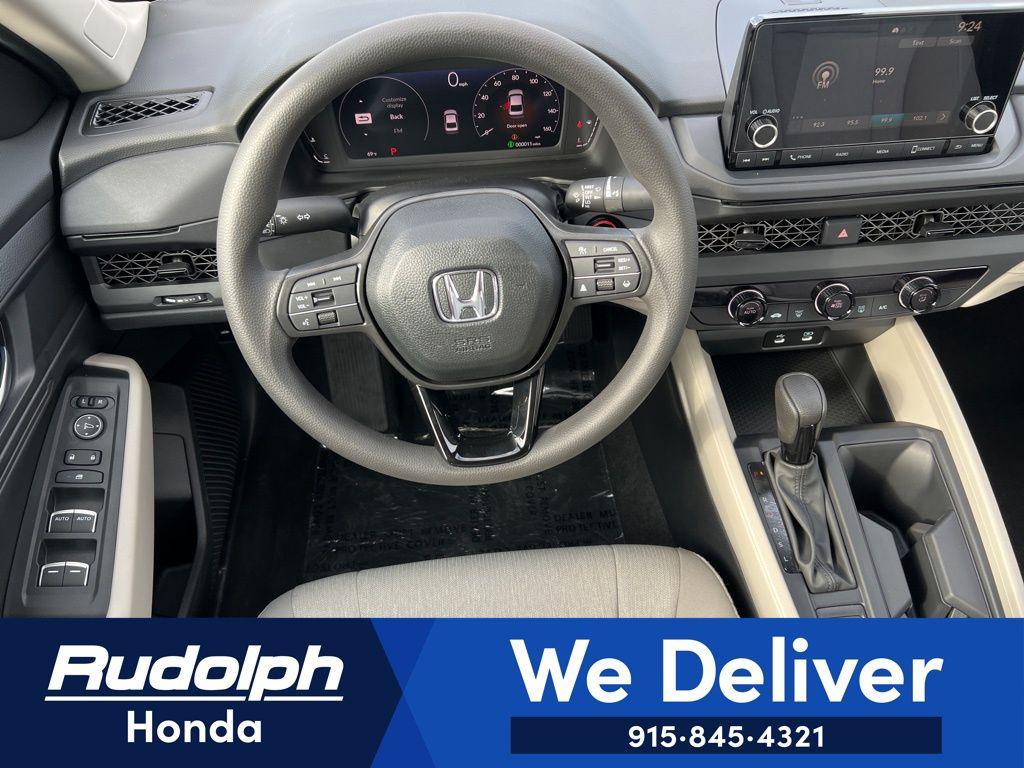 new 2025 Honda Accord car, priced at $29,900
