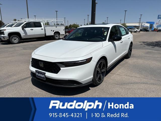 new 2025 Honda Accord Hybrid car, priced at $35,260