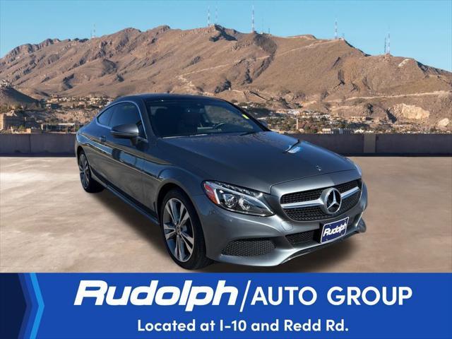 used 2018 Mercedes-Benz C-Class car, priced at $24,680