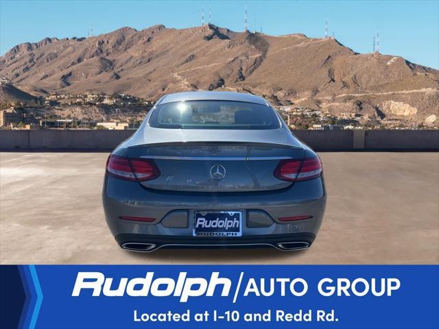 used 2018 Mercedes-Benz C-Class car, priced at $24,680