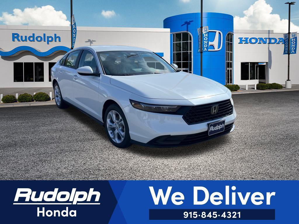 new 2025 Honda Accord car, priced at $29,900