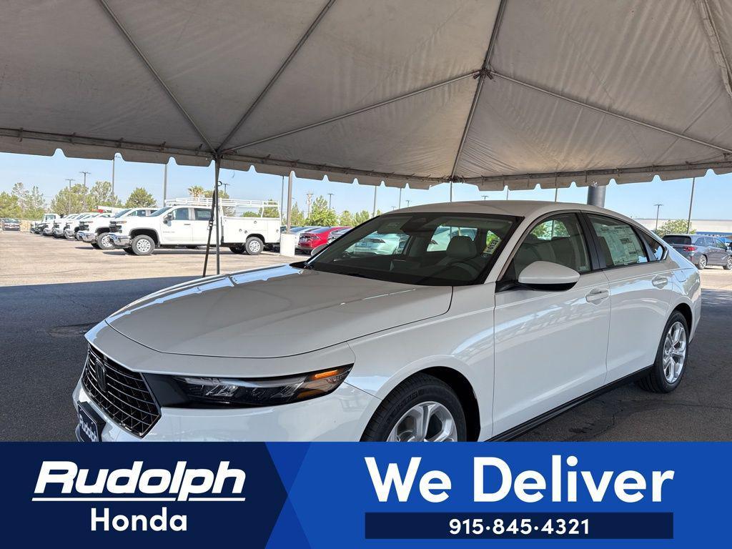 new 2025 Honda Accord car, priced at $29,900
