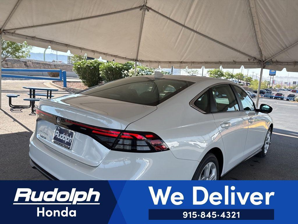 new 2025 Honda Accord car, priced at $29,900