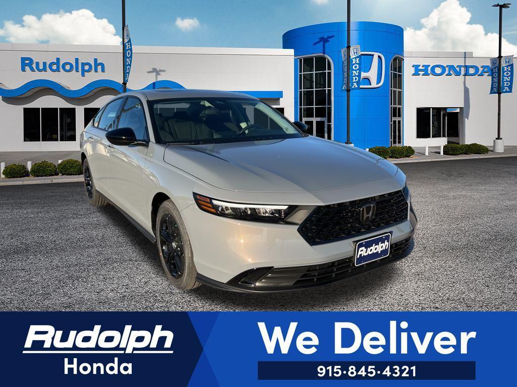 new 2025 Honda Accord car, priced at $32,210