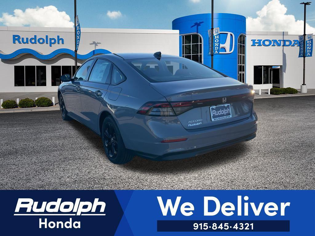 new 2025 Honda Accord car, priced at $32,210