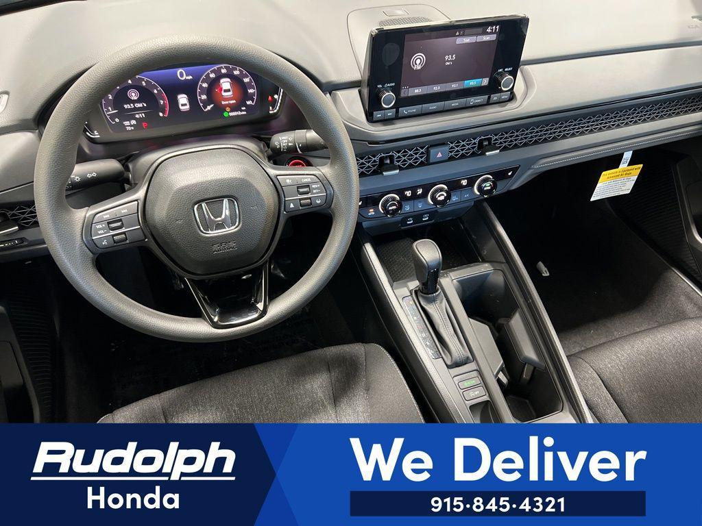 new 2025 Honda Accord car, priced at $32,210