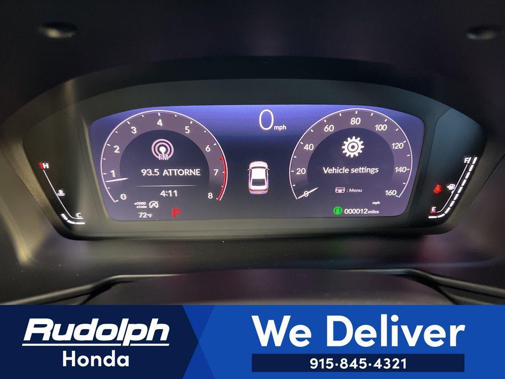 new 2025 Honda Accord car, priced at $32,210