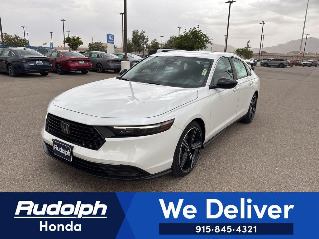 new 2025 Honda Accord Hybrid car, priced at $35,260