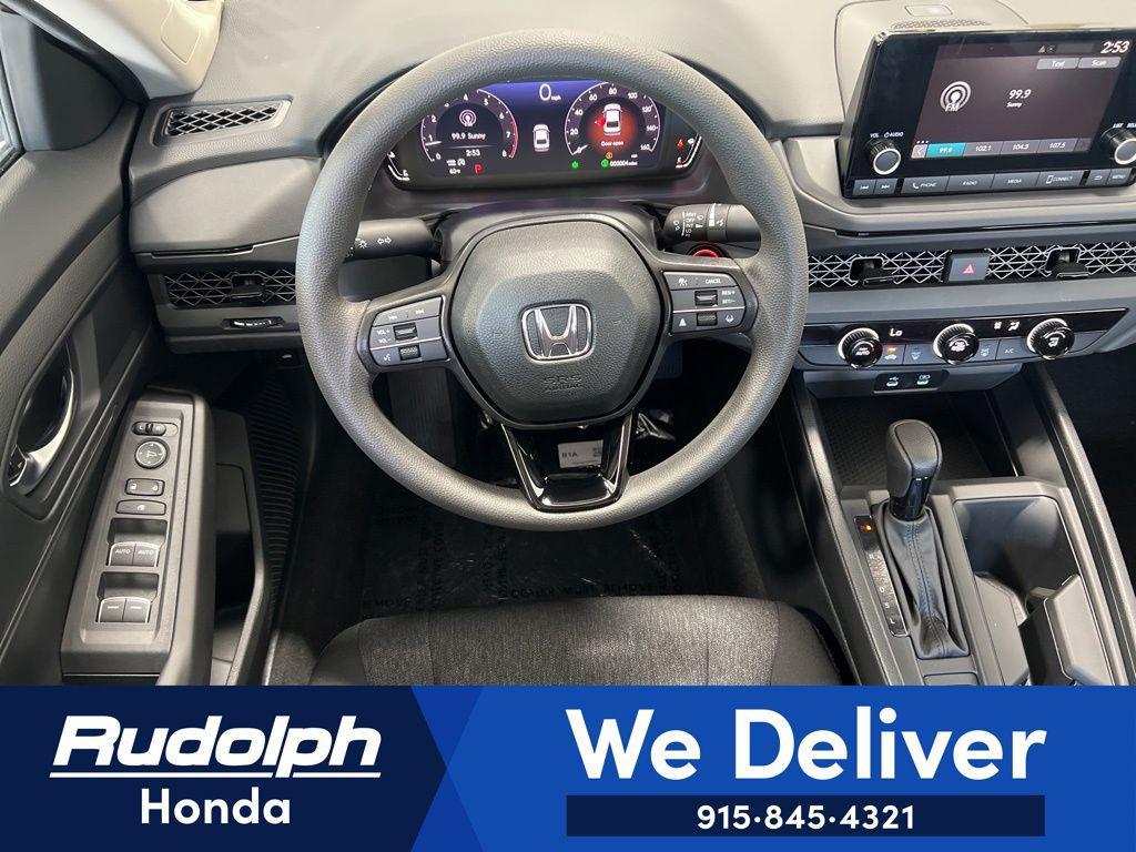 new 2025 Honda Accord car, priced at $29,490