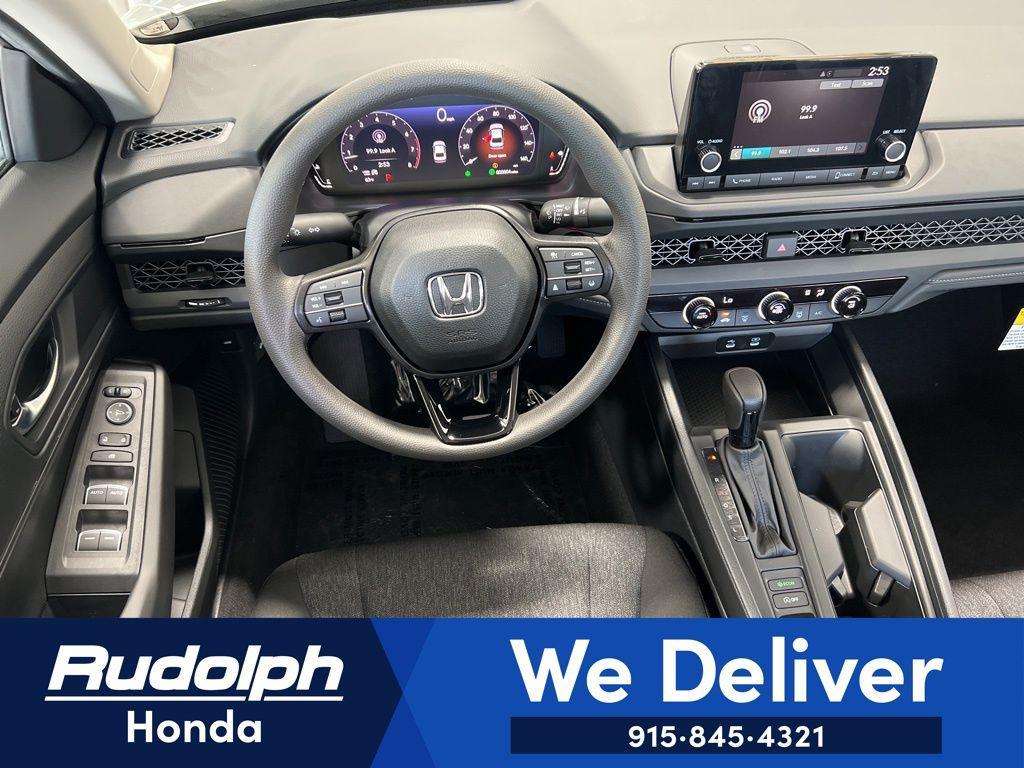 new 2025 Honda Accord car, priced at $29,490
