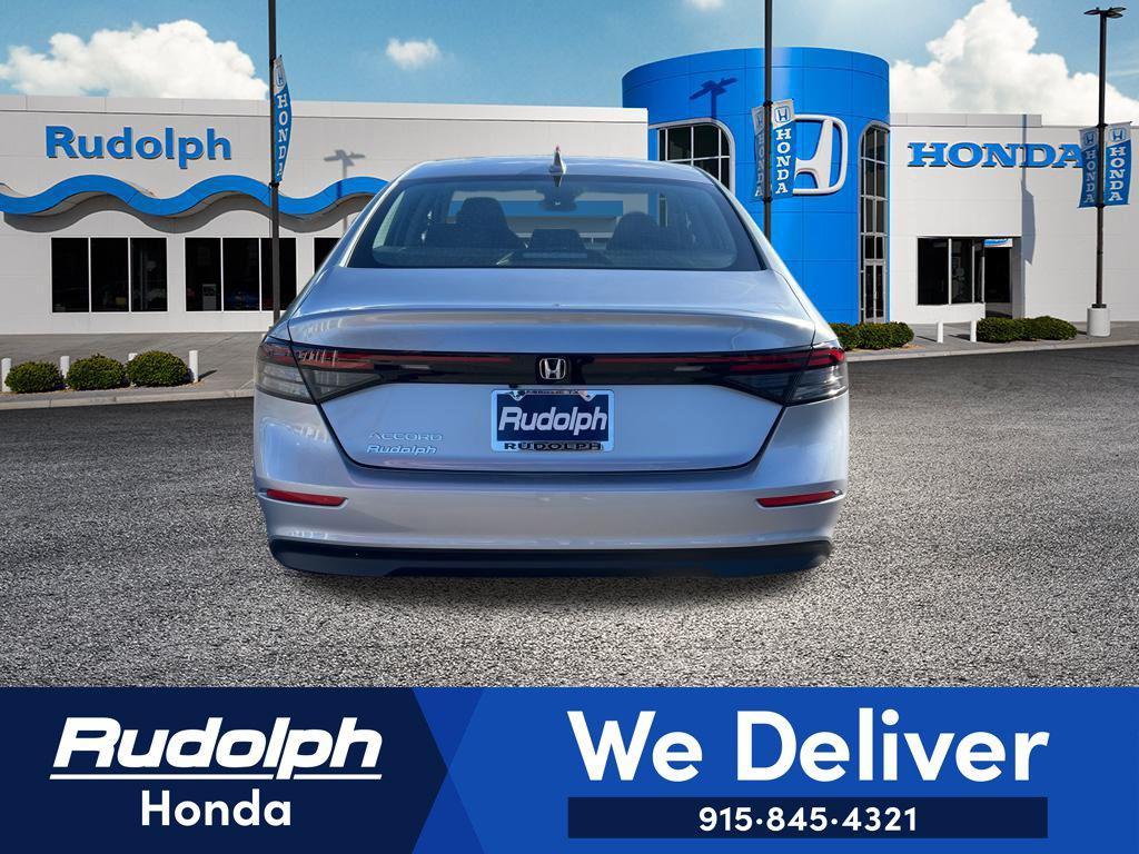 new 2025 Honda Accord car, priced at $29,490