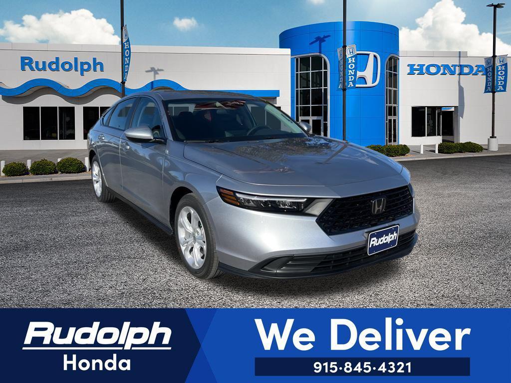 new 2025 Honda Accord car, priced at $29,490