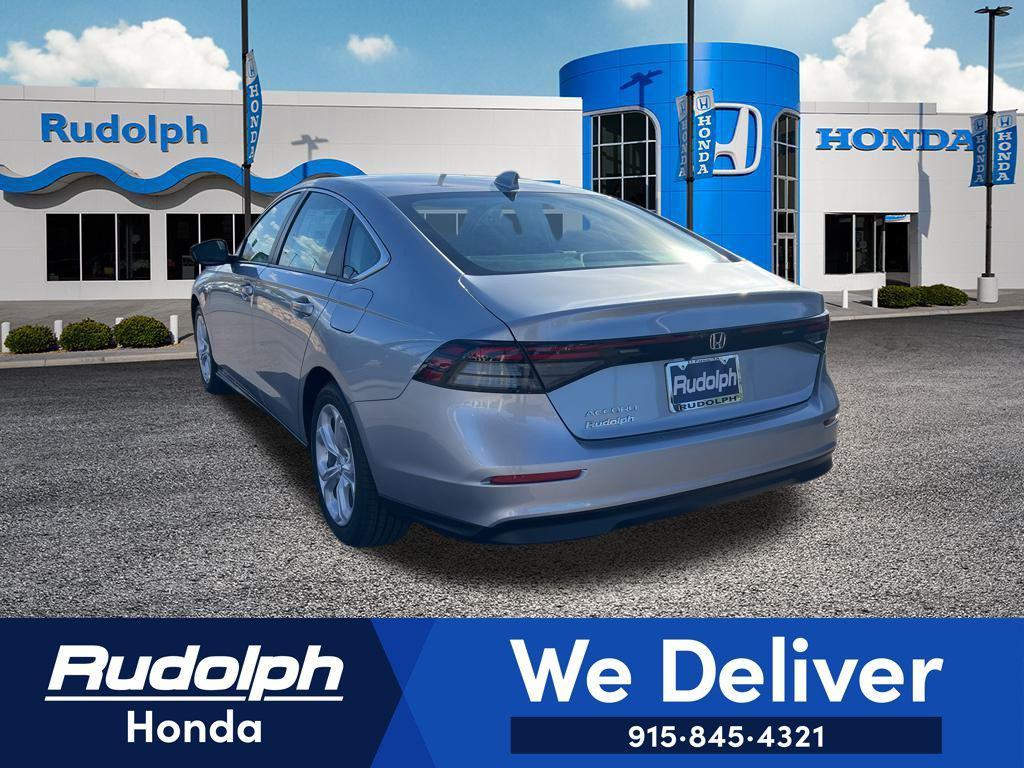 new 2025 Honda Accord car, priced at $29,490