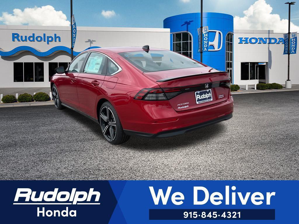 new 2025 Honda Accord Hybrid car, priced at $34,595