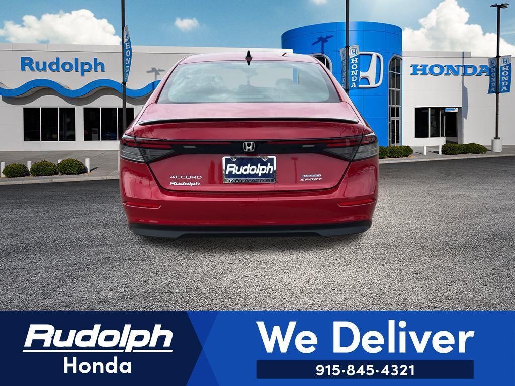new 2025 Honda Accord Hybrid car, priced at $34,595