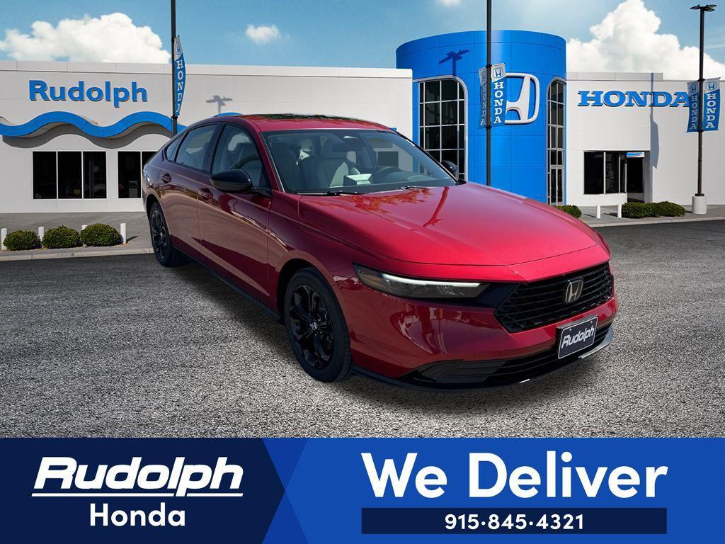 new 2025 Honda Accord car, priced at $30,806