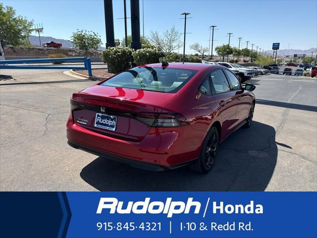 new 2025 Honda Accord car, priced at $32,165