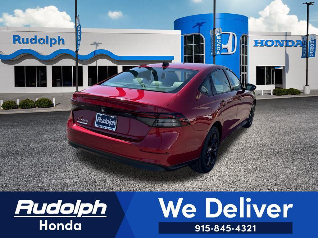 new 2025 Honda Accord car, priced at $30,806