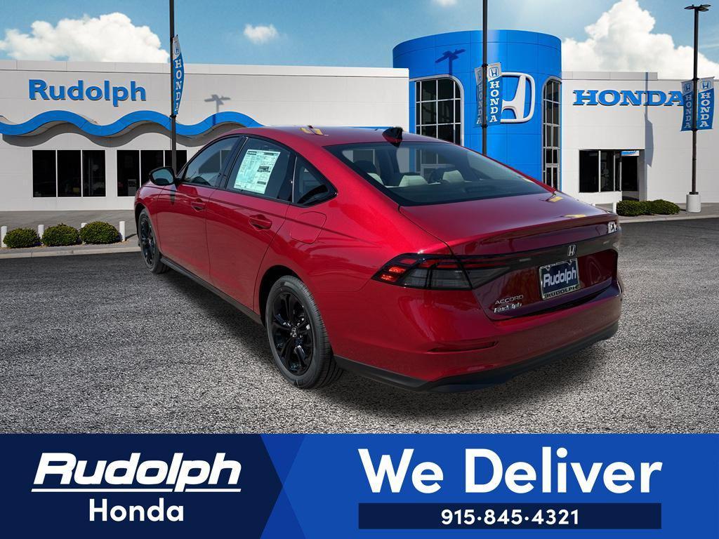 new 2025 Honda Accord car, priced at $30,806
