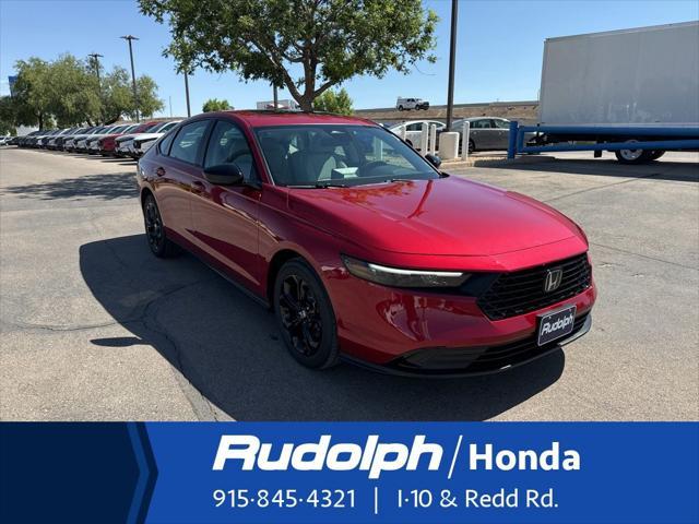 new 2025 Honda Accord car, priced at $32,165