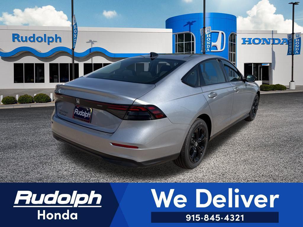 new 2025 Honda Accord car, priced at $30,995