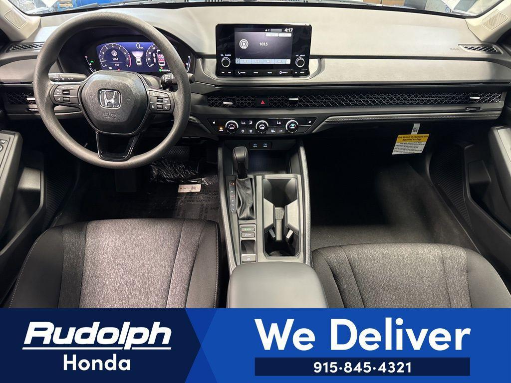 new 2025 Honda Accord car, priced at $30,995