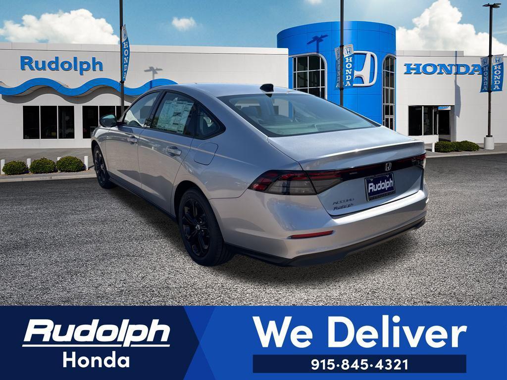 new 2025 Honda Accord car, priced at $30,995