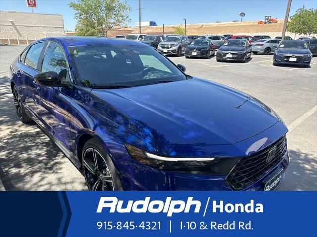 new 2025 Honda Accord Hybrid car, priced at $35,260