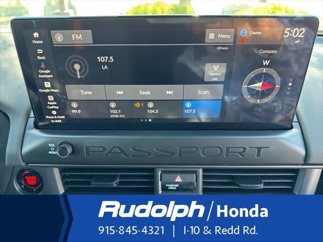 new 2026 Honda Passport car, priced at $51,555