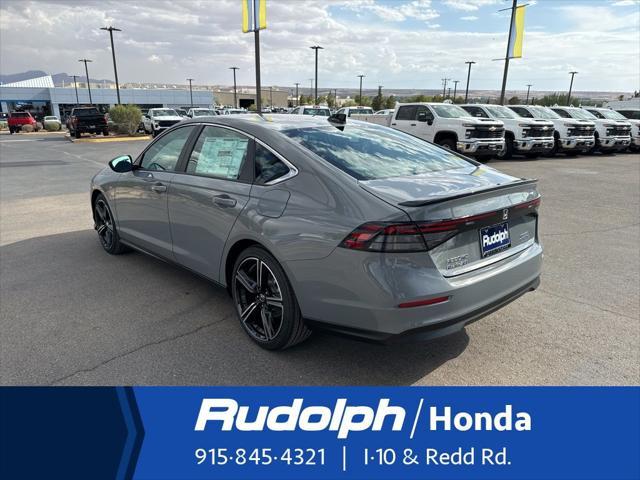 new 2025 Honda Accord Hybrid car, priced at $35,260
