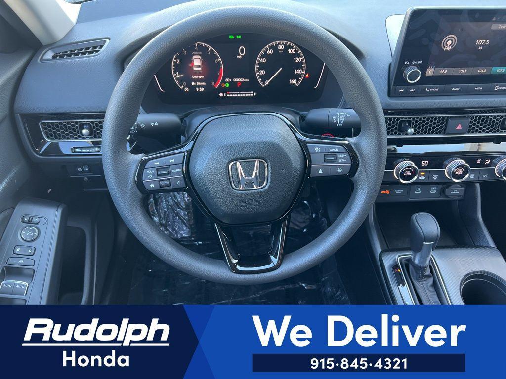 new 2026 Honda Civic car, priced at $25,790