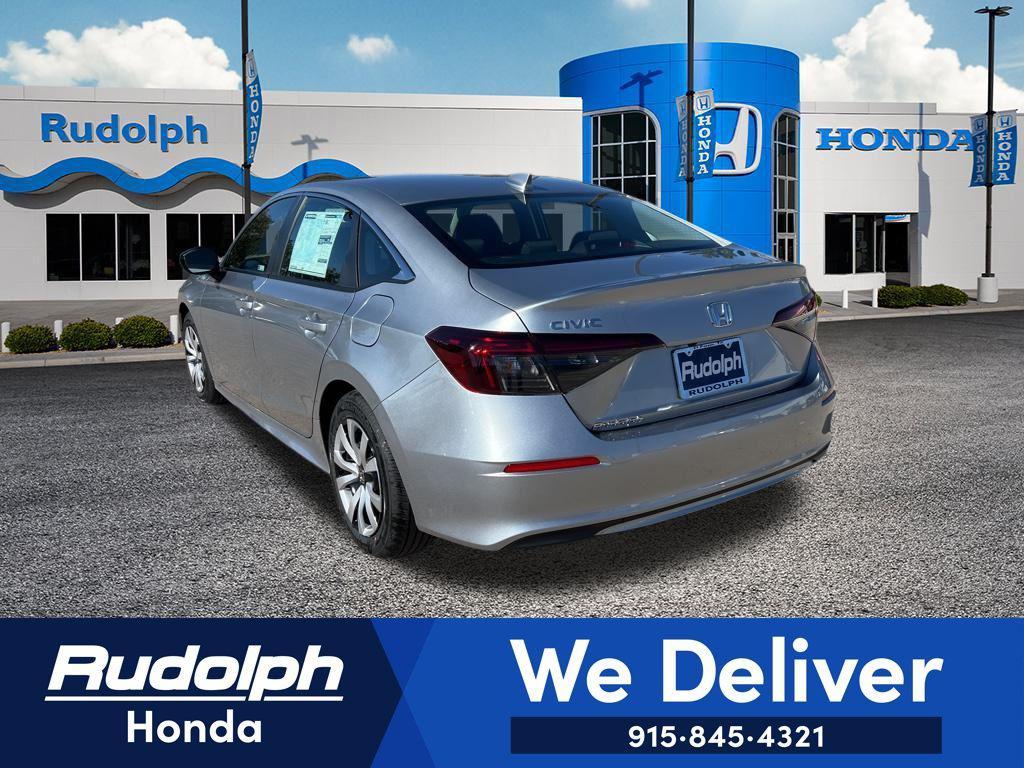 new 2026 Honda Civic car, priced at $25,790
