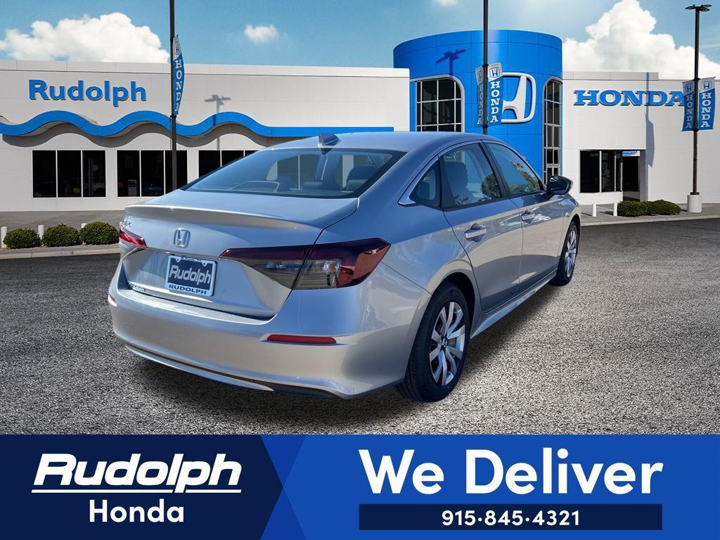 new 2026 Honda Civic car, priced at $25,790