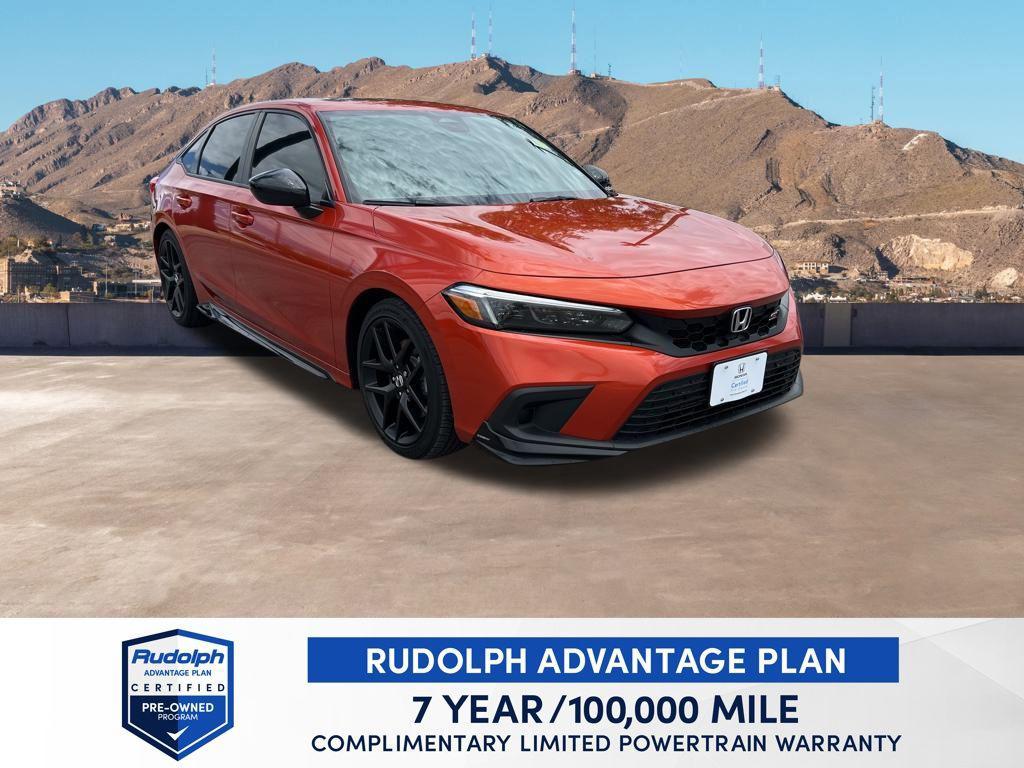 used 2022 Honda Civic Si car, priced at $27,655