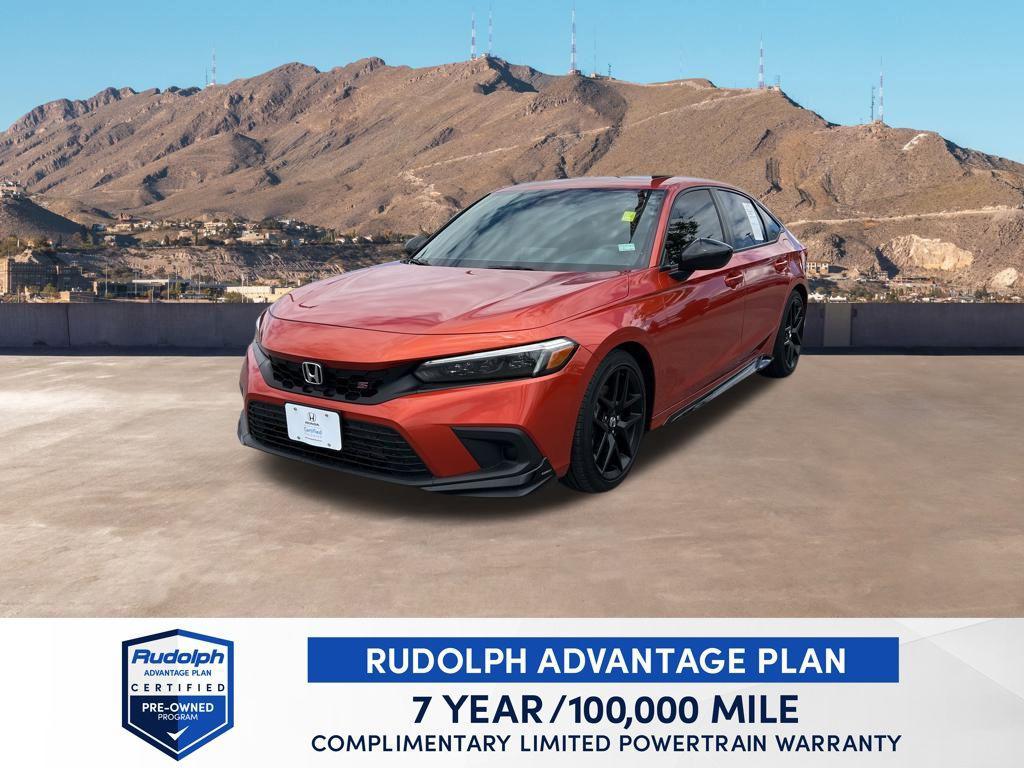 used 2022 Honda Civic Si car, priced at $27,655