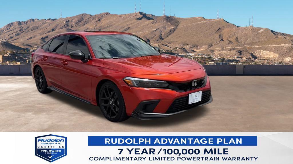 used 2022 Honda Civic Si car, priced at $27,655