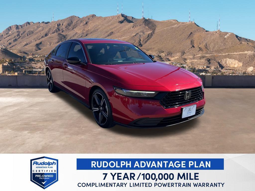 used 2023 Honda Accord Hybrid car, priced at $28,281