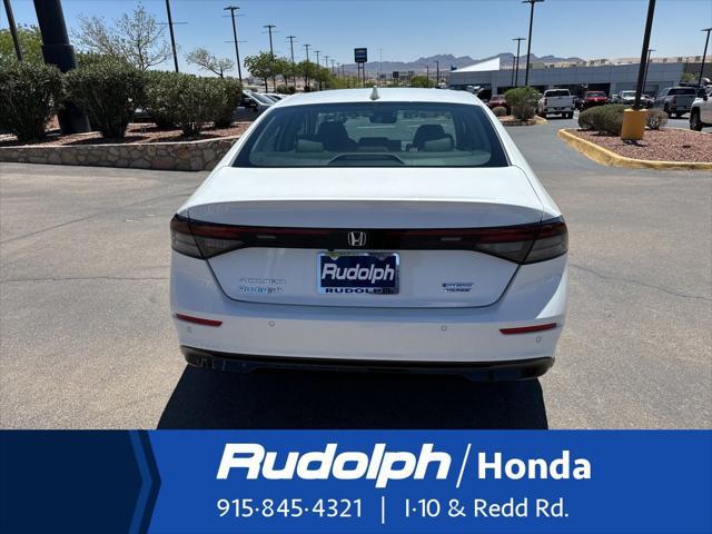 new 2025 Honda Accord Hybrid car, priced at $40,905