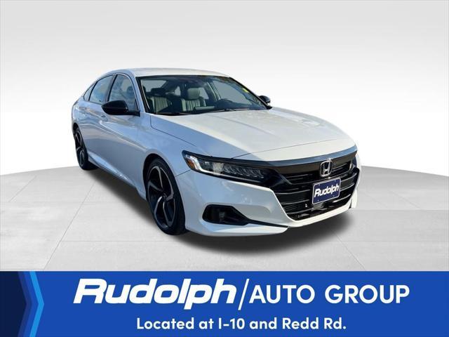 used 2021 Honda Accord car, priced at $27,295