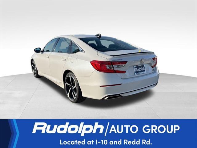 used 2021 Honda Accord car, priced at $27,295