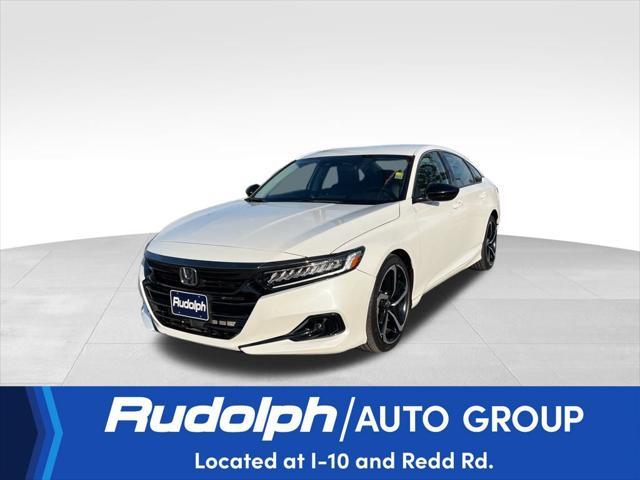 used 2021 Honda Accord car, priced at $27,295