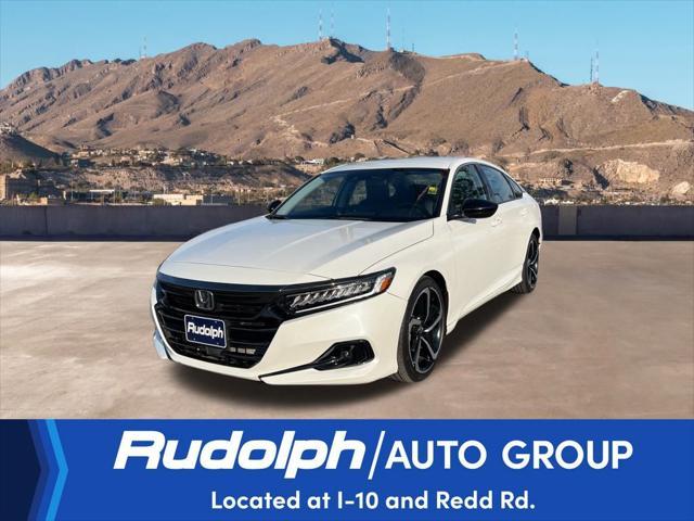 used 2021 Honda Accord car, priced at $26,750