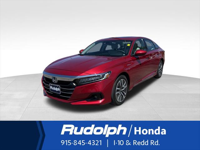 used 2021 Honda Accord Hybrid car, priced at $30,265